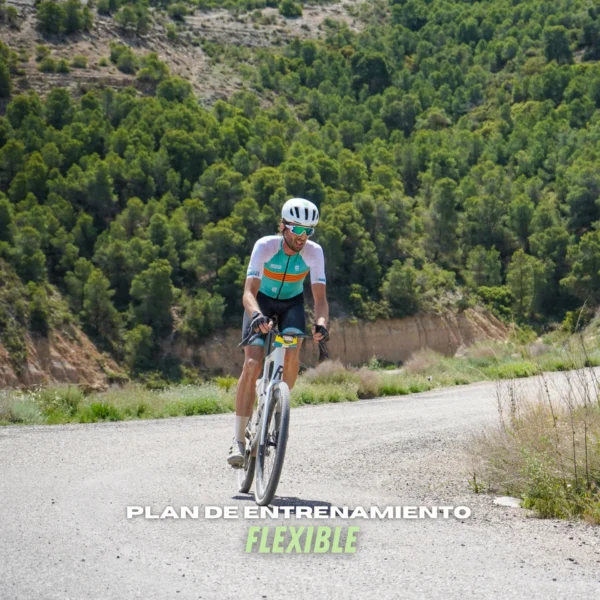 Plan de entrenamiento flexible para ciclismo